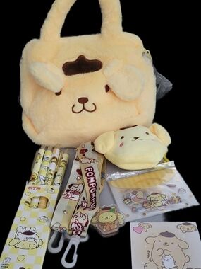 Pompompurin Stuffed Plush Bag